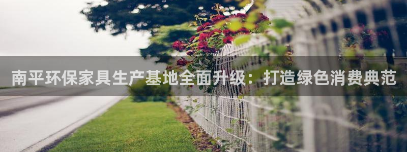 杏耀注册中心：南平环保家具生产基地全面升级：打造绿色消费典范